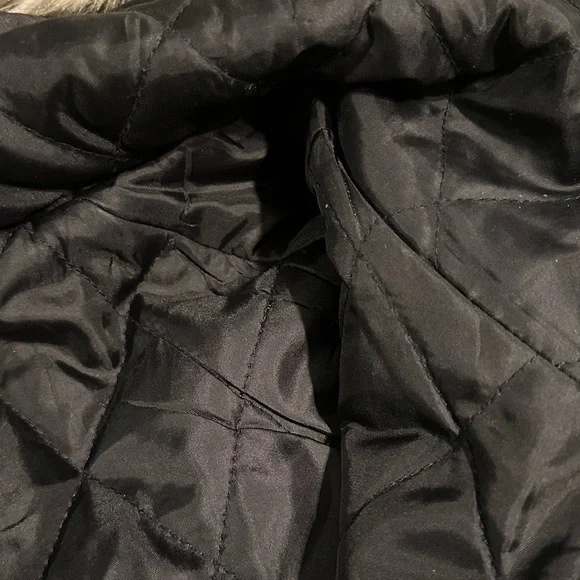 Carhartt Wool Blend Quilted Jacket Fur trim hood for Women Size XL - Picture 8 of 11